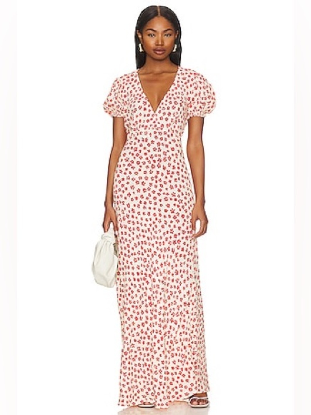 Faithful The Brand Revolve Reis Maxi Gita Floral Dress Size 4